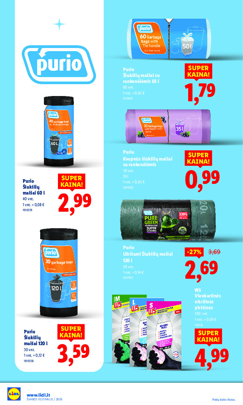 Švaros festivalis (2026-03-19 - 2026-04-01) | 16