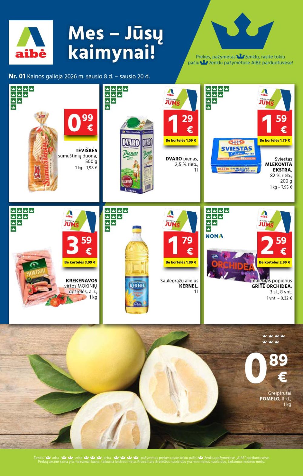 AIBĖ - Leidinys Nr.1 (2026 01 08 - 2026 01 20) | 1