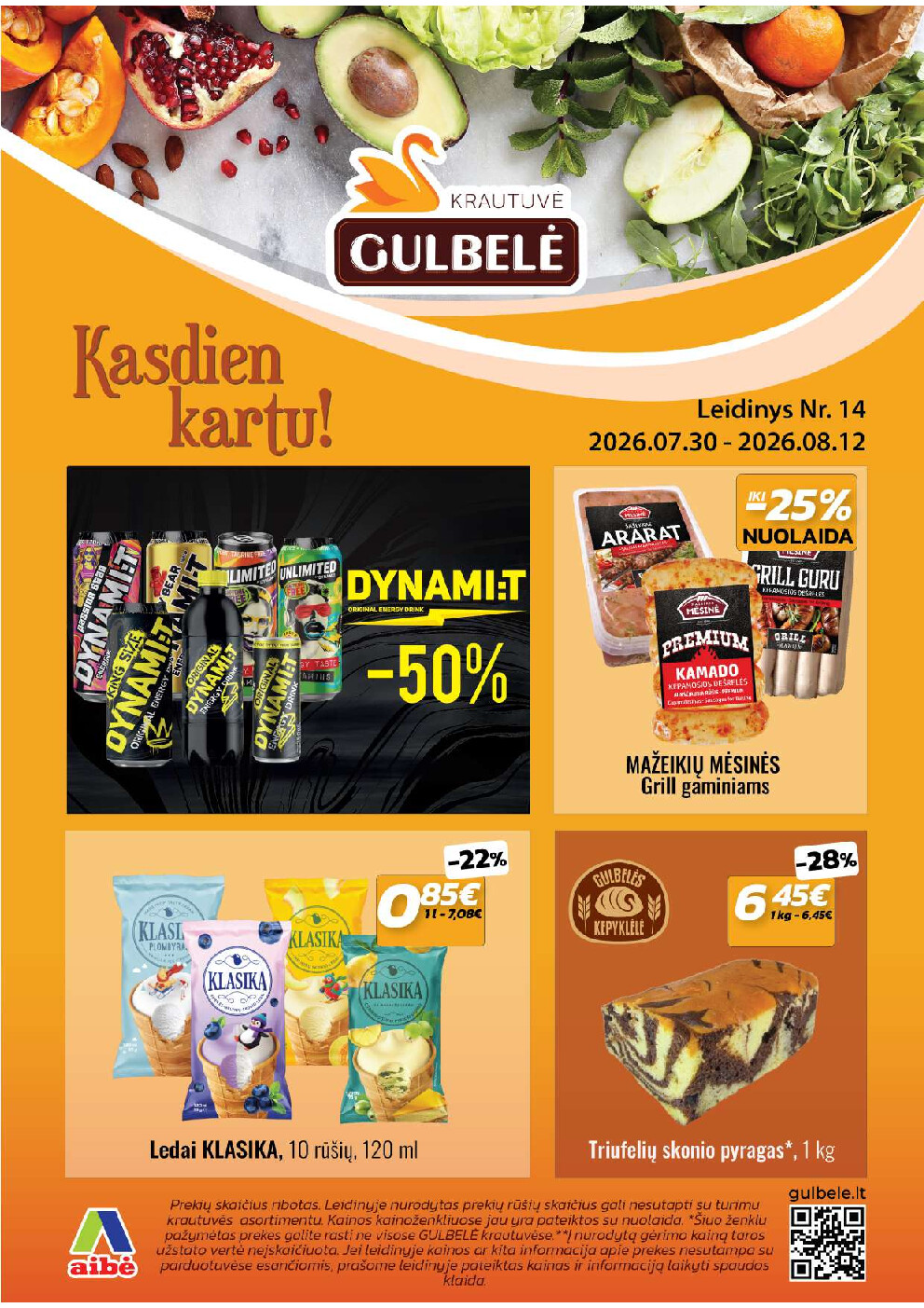 Gulbelės leidinys Nr. 14 (2026-07-30 - 2026-08-12) | 1