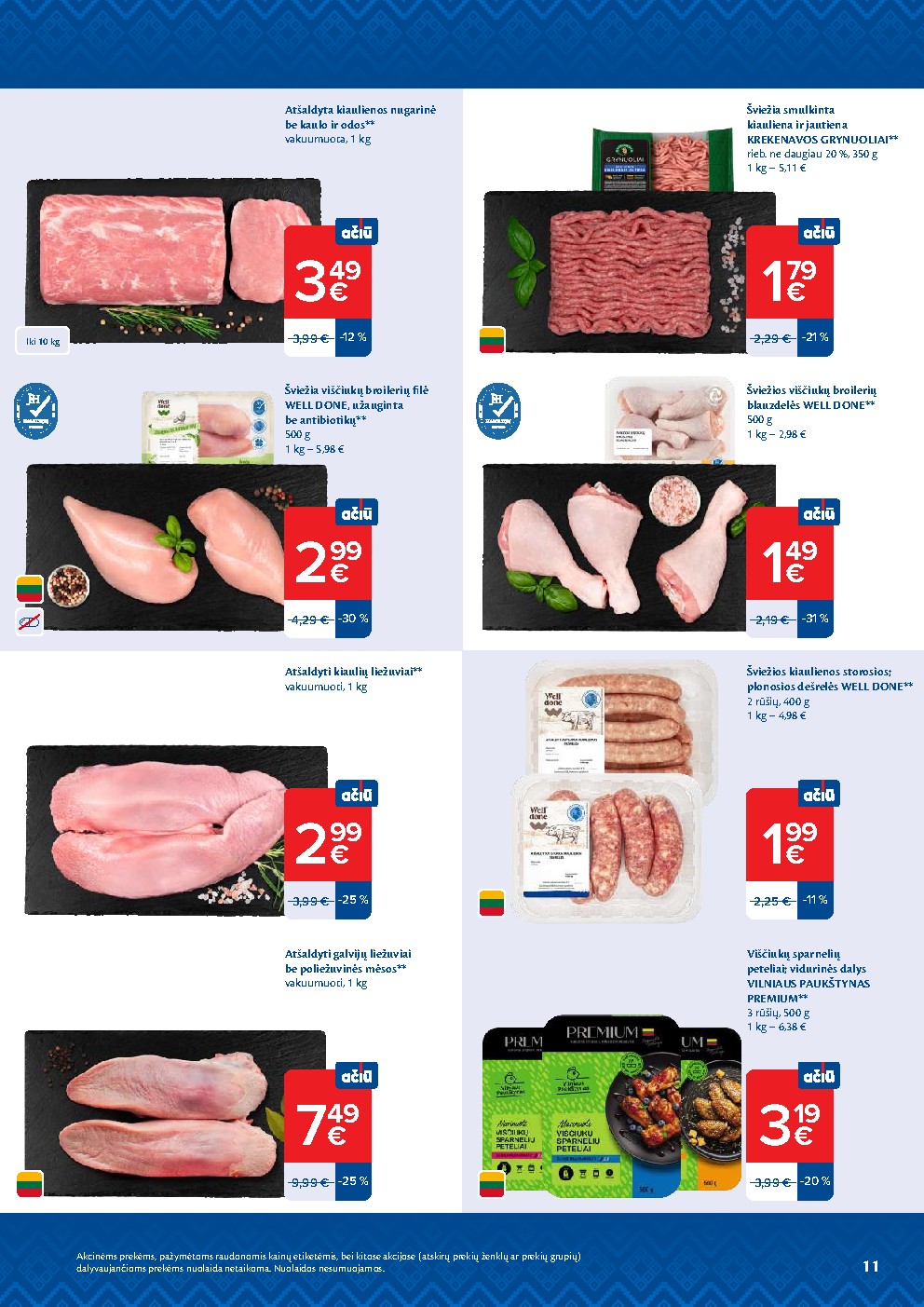 MAXIMA - AČIŪ savaitinis leidinys Nr. 44 (2026-10-27 - 2026-11-02) | 11