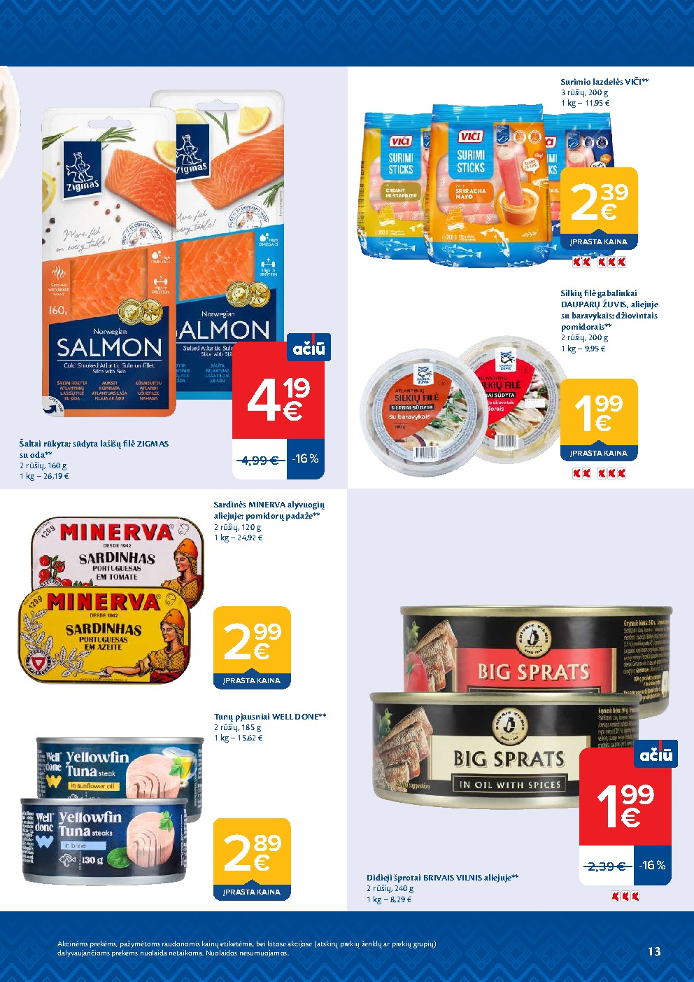 MAXIMA - AČIŪ savaitinis leidinys Nr. 44 (2026-10-27 - 2026-11-02) | 13