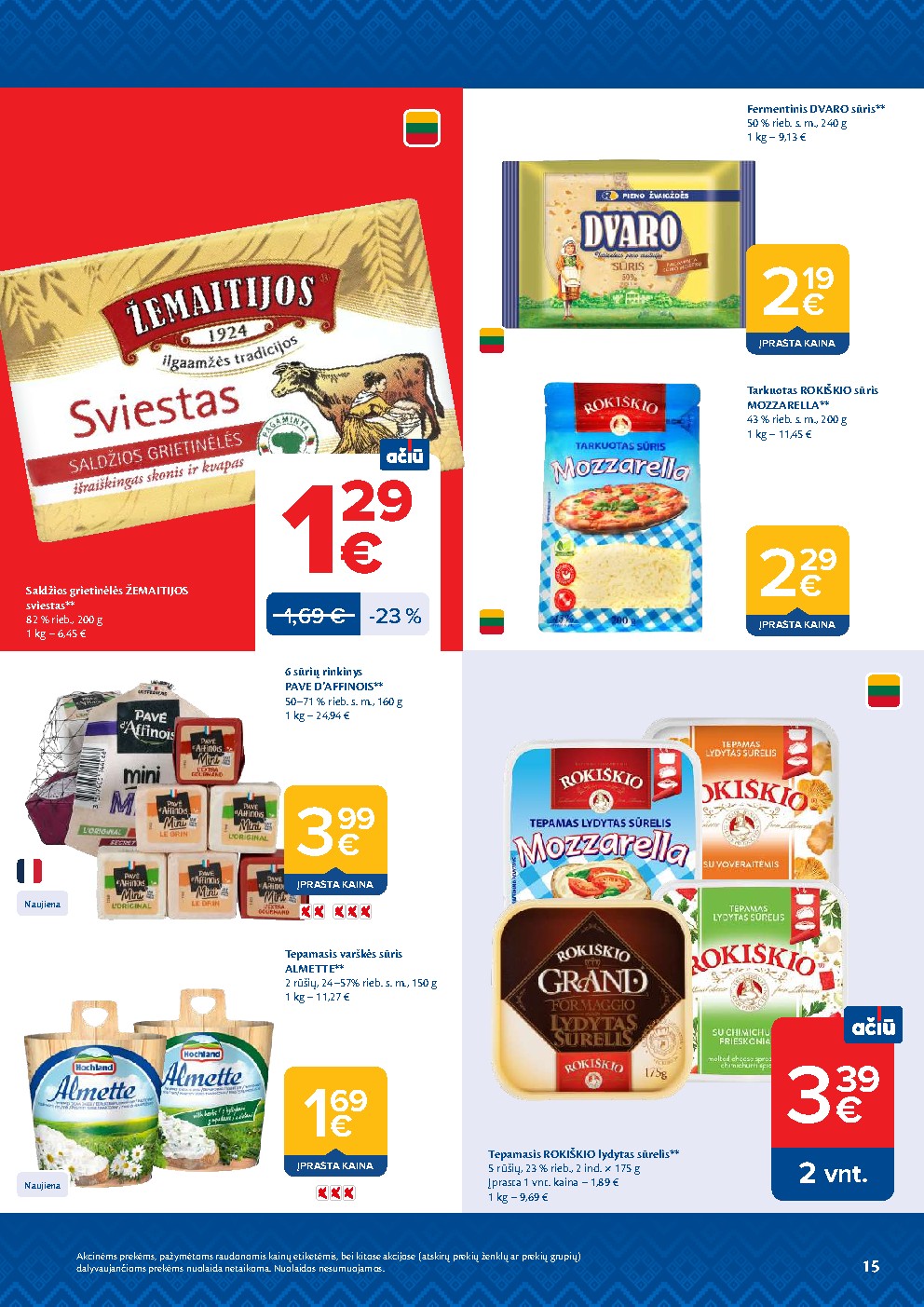MAXIMA - AČIŪ savaitinis leidinys Nr. 44 (2026-10-27 - 2026-11-02) | 15