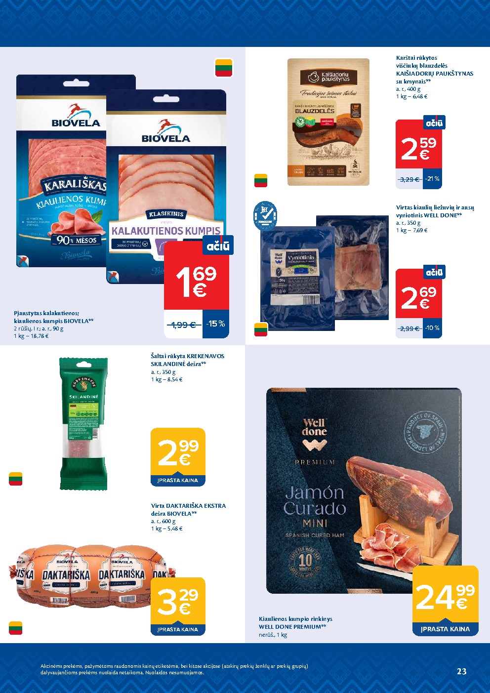 MAXIMA - AČIŪ savaitinis leidinys Nr. 44 (2026-10-27 - 2026-11-02) | 23