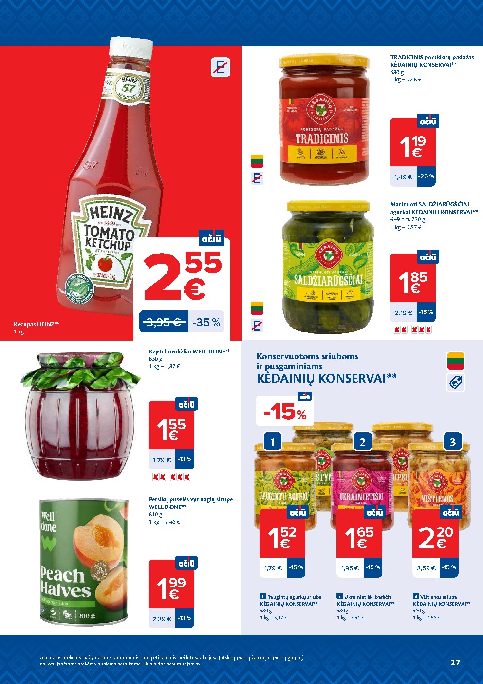 MAXIMA - AČIŪ savaitinis leidinys Nr. 44 (2026-10-27 - 2026-11-02) | 27
