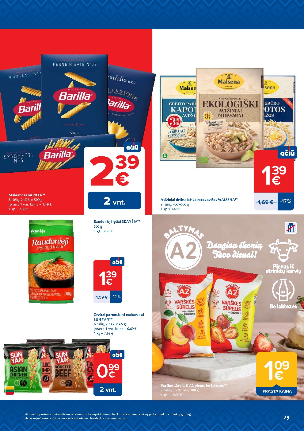 MAXIMA - AČIŪ savaitinis leidinys Nr. 44 (2026-10-27 - 2026-11-02) | 29