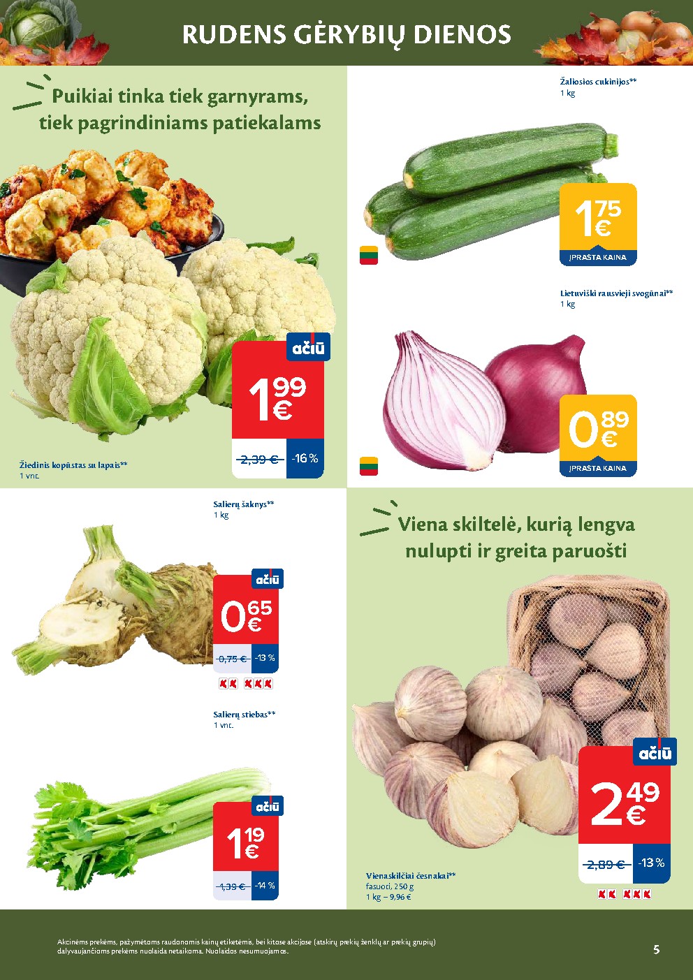 MAXIMA - AČIŪ savaitinis leidinys Nr. 44 (2026-10-27 - 2026-11-02) | 5