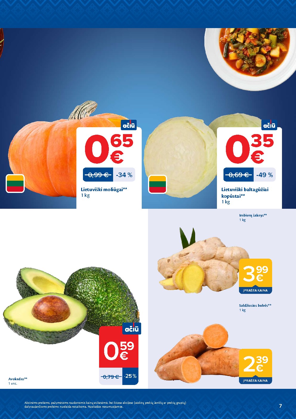 MAXIMA - AČIŪ savaitinis leidinys Nr. 44 (2026-10-27 - 2026-11-02) | 7