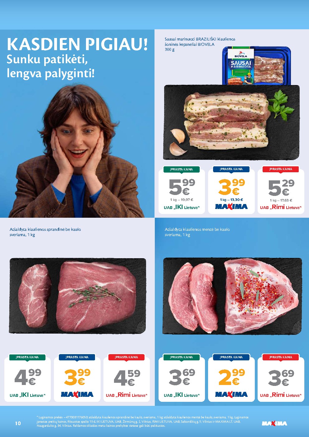 MAXIMA - AČIŪ savaitinis leidinys Nr. 44 (2026-10-27 - 2026-11-02) | 10
