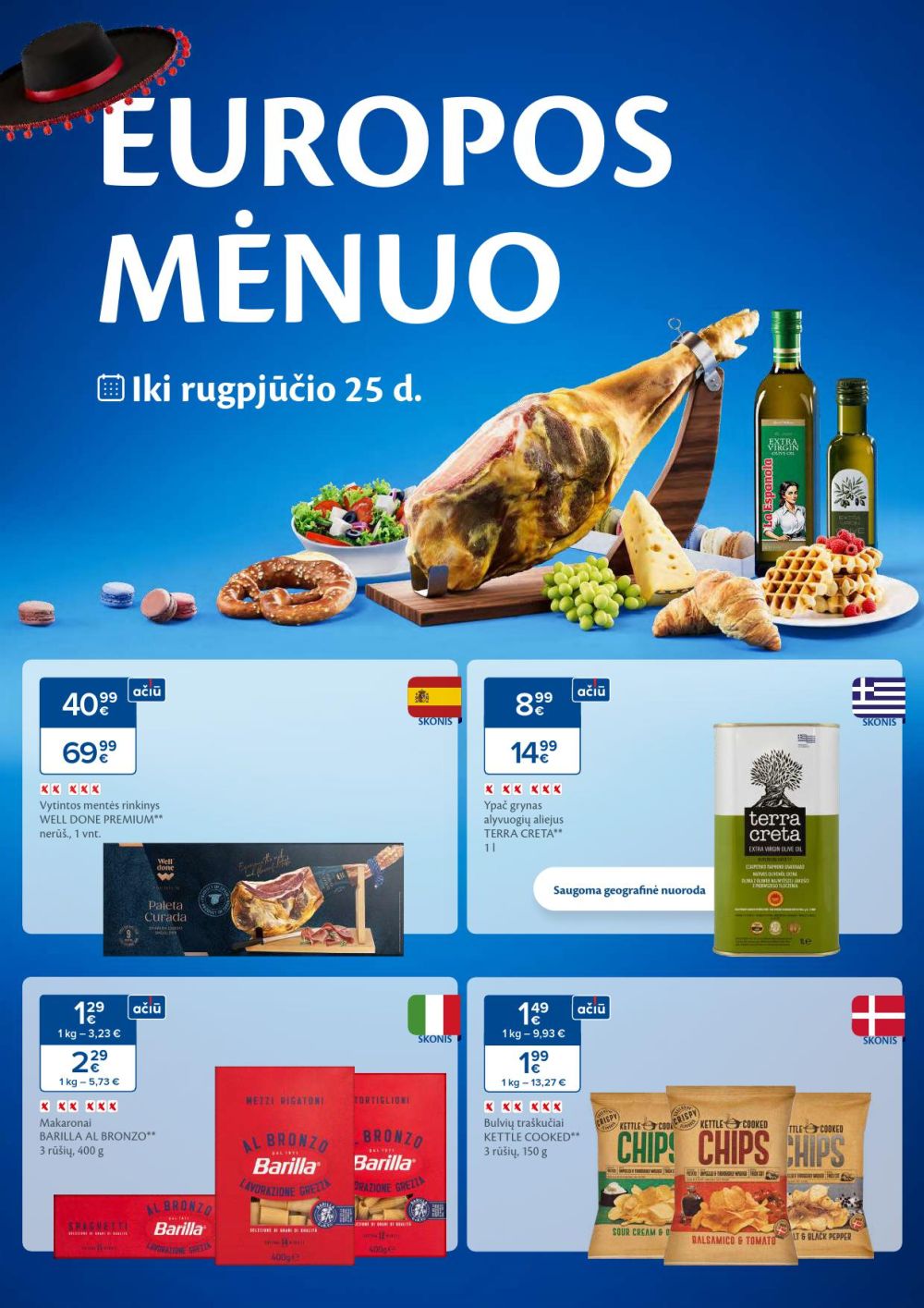 MAXIMA - Europos Mėnuo (2025 07 29 - 2025 08 25) | 1
