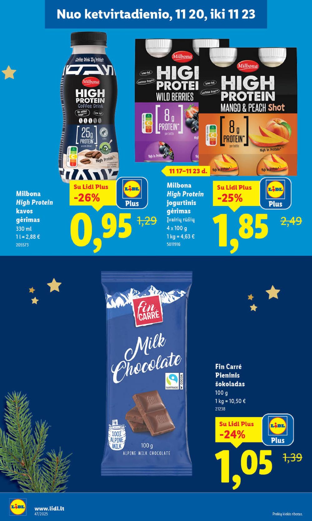 LIDL - Maisto prekių pasiūlymai (2025 11 17 - 2025 11 23) | 44
