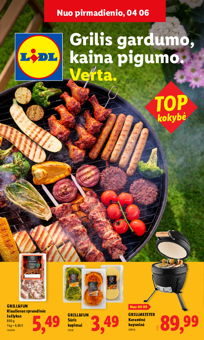 Grilio katalogas (2026-04-06 - 2026-08-31) | 1