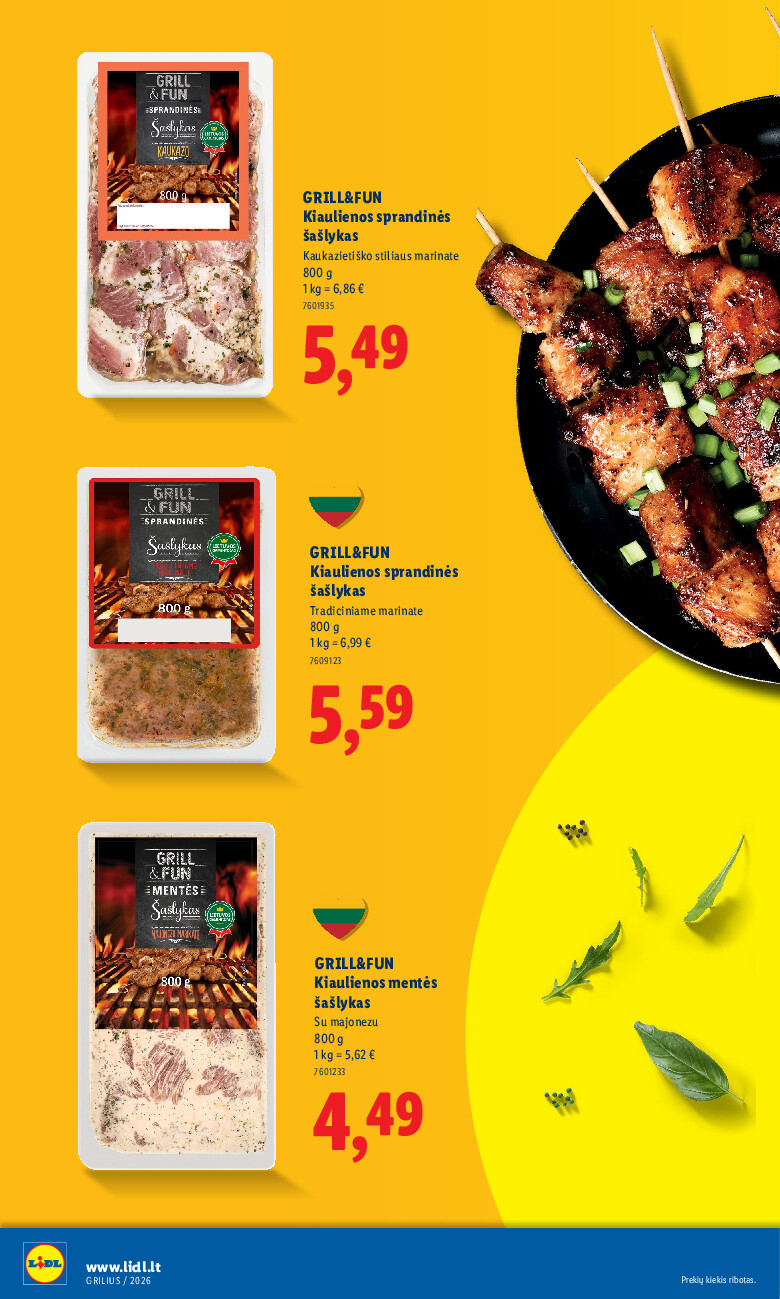 Grilio katalogas (2026-04-06 - 2026-08-31) | 12