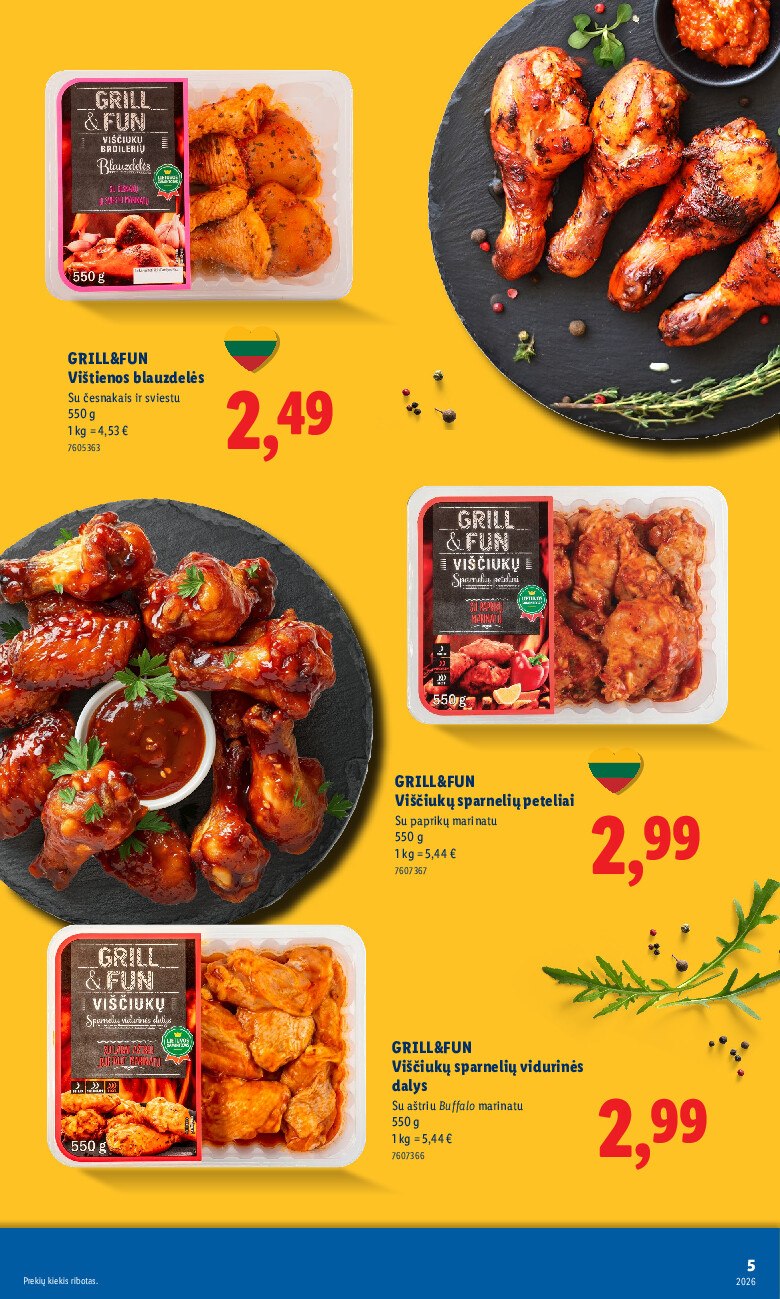 Grilio katalogas (2026-04-06 - 2026-08-31) | 5