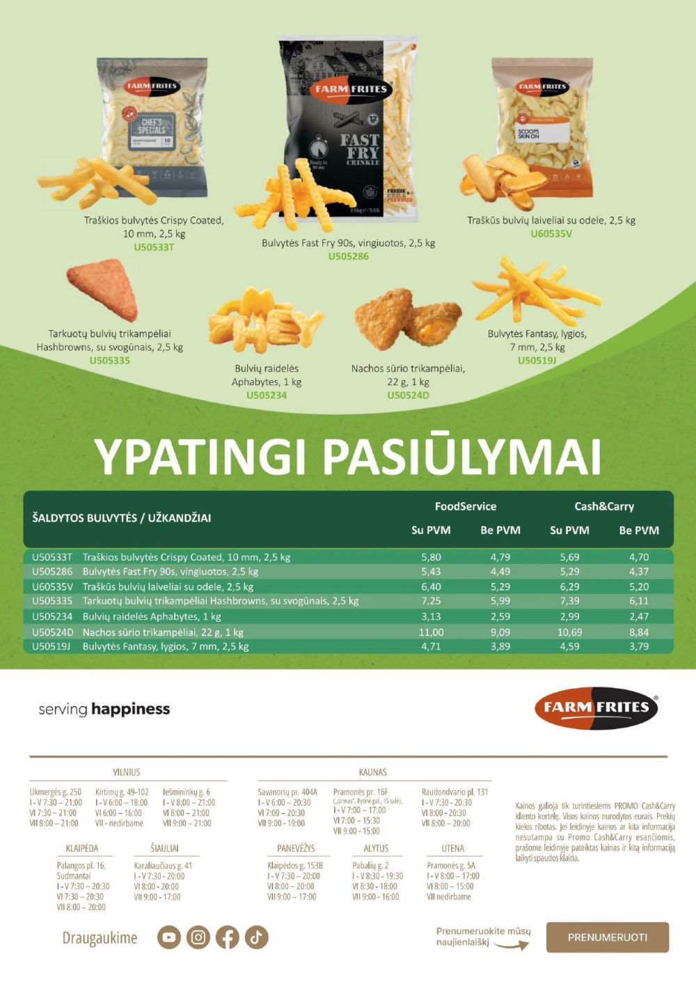 PROMO Cash&Carry (2026 02 01 - 2026 02 28) | 10