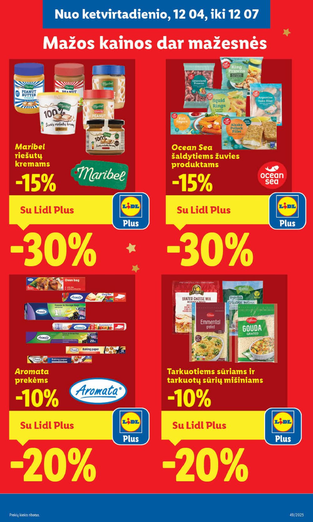 LIDL - Maisto prekių pasiūlymai (2025 12 04 - 2025 12 07) | 11
