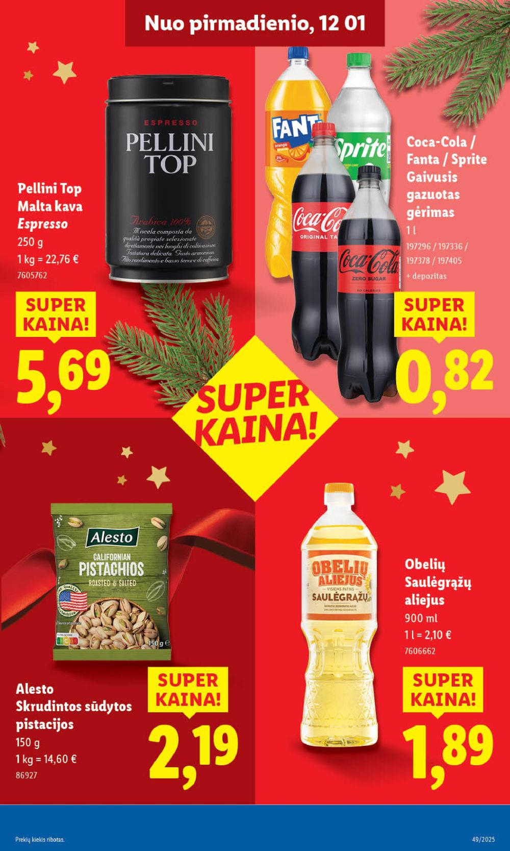 LIDL - Maisto prekių pasiūlymai (2025 12 04 - 2025 12 07) | 33
