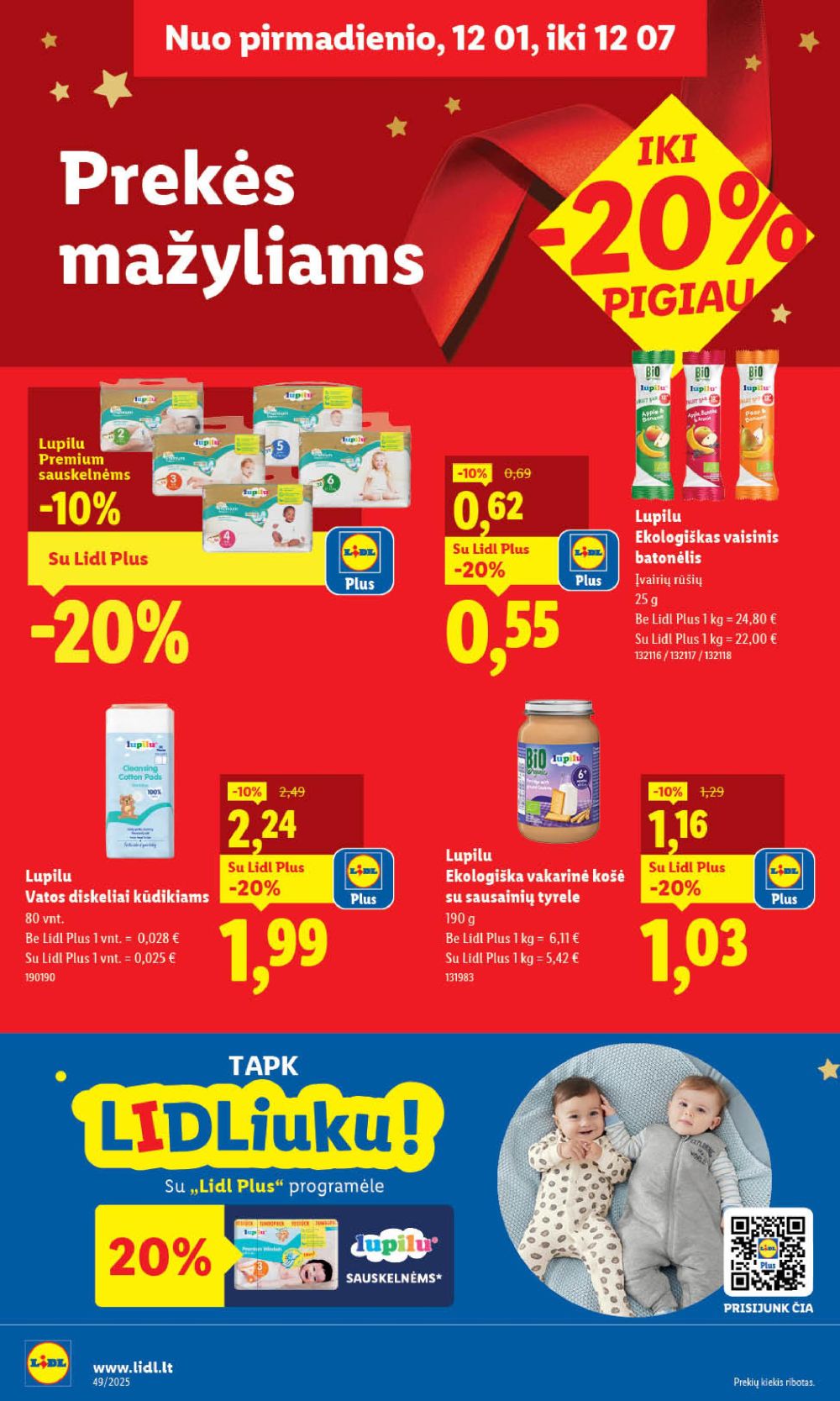 LIDL - Maisto prekių pasiūlymai (2025 12 04 - 2025 12 07) | 52