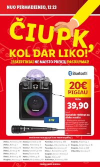 LIDL - Čiupk, kol dar liko! (2024 12 23 - 2024 12 29)