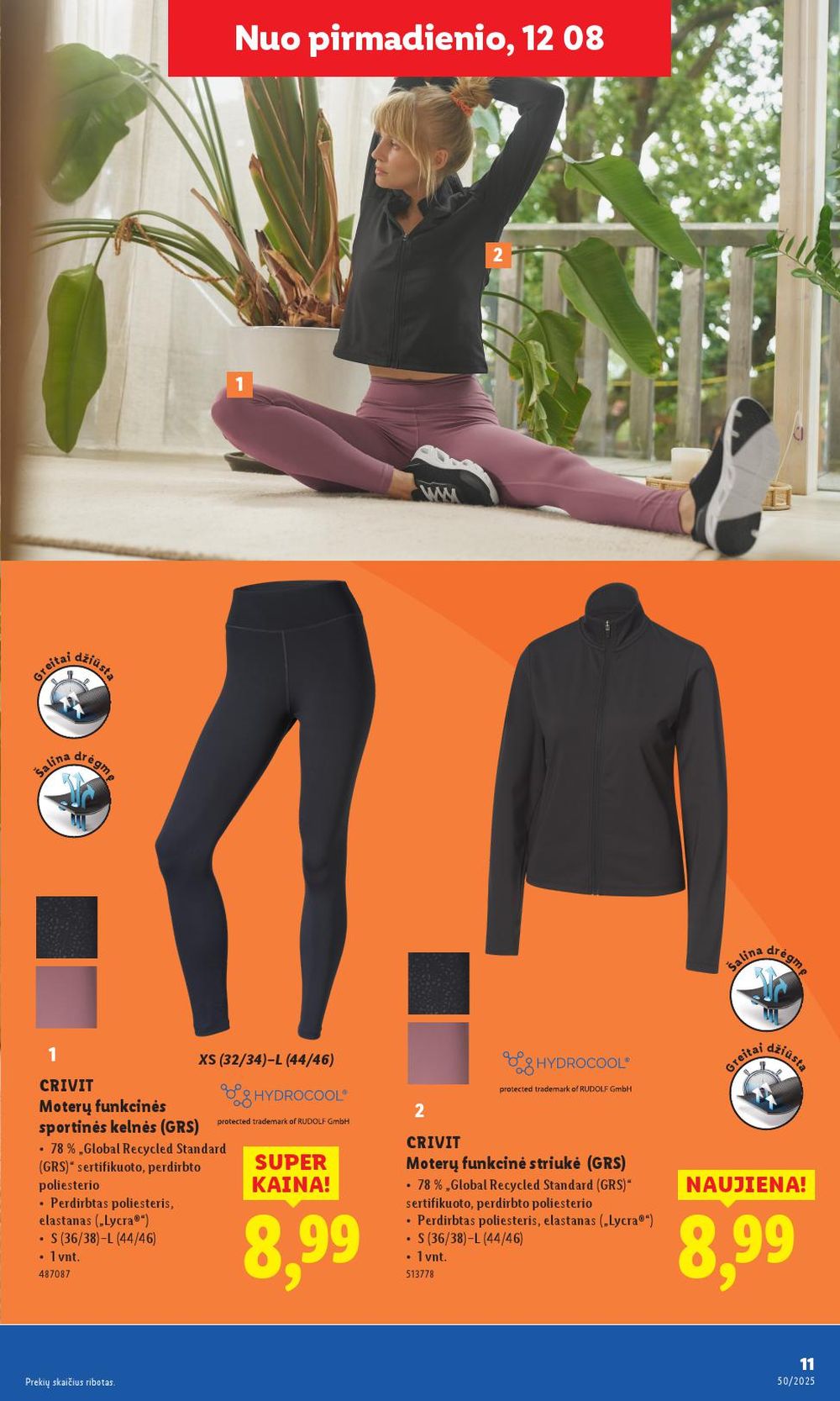LIDL - Ne maisto prekių pasiūlymai (2025 12 08 - 2025 12 14) | 11