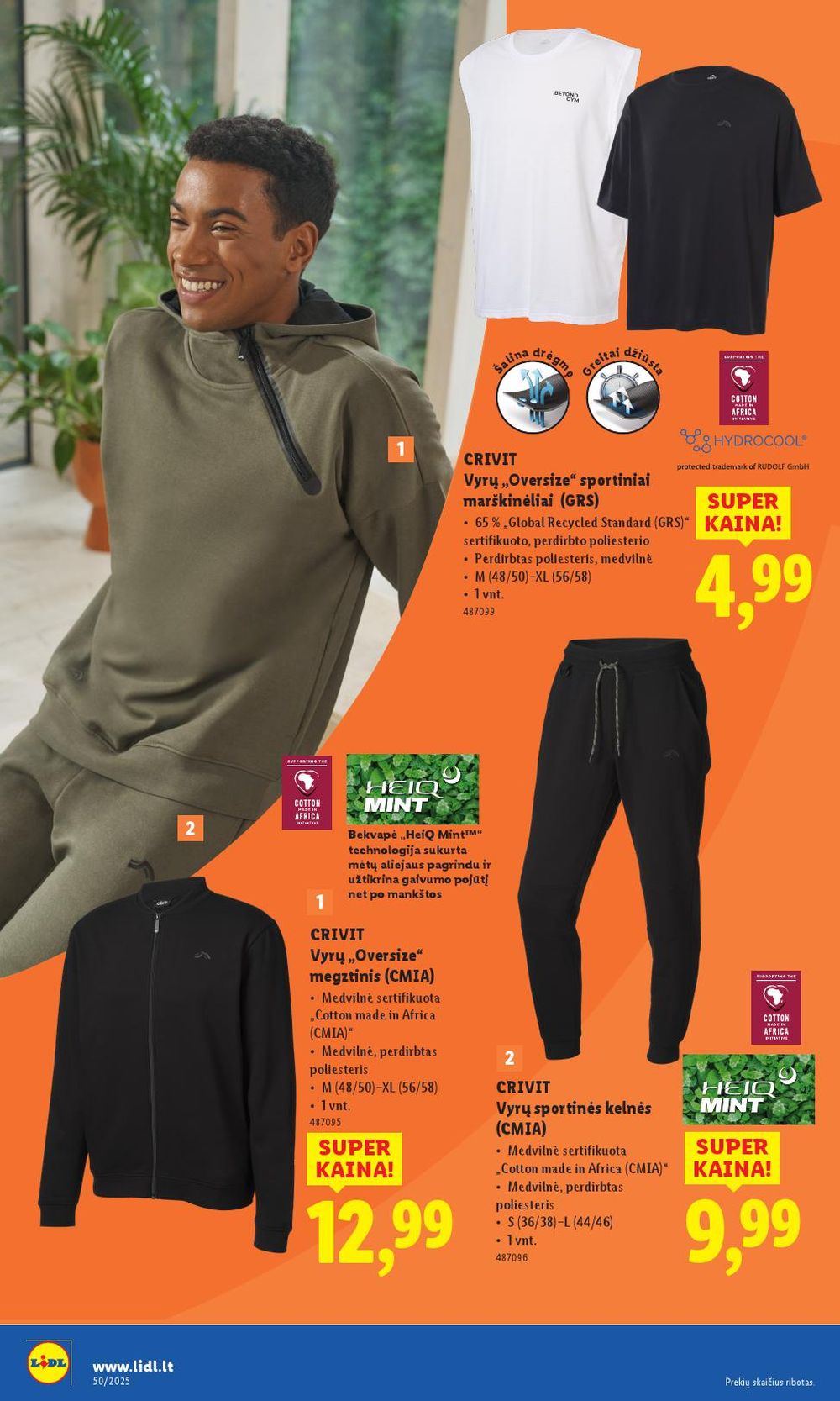 LIDL - Ne maisto prekių pasiūlymai (2025 12 08 - 2025 12 14) | 12
