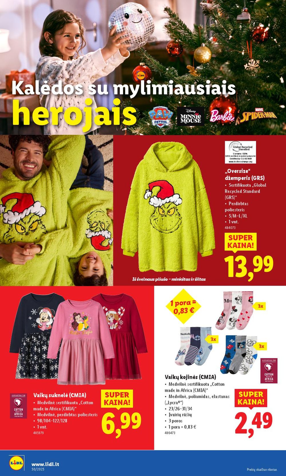 LIDL - Ne maisto prekių pasiūlymai (2025 12 08 - 2025 12 14) | 4