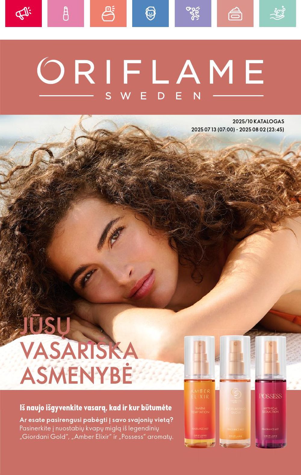 ORIFLAME - Katalogas (2025 07 13 - 2025 08 02) | 1