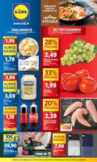 LIDL - Maisto prekių pasiūlymai (2025 01 13 - 2025 01 19)