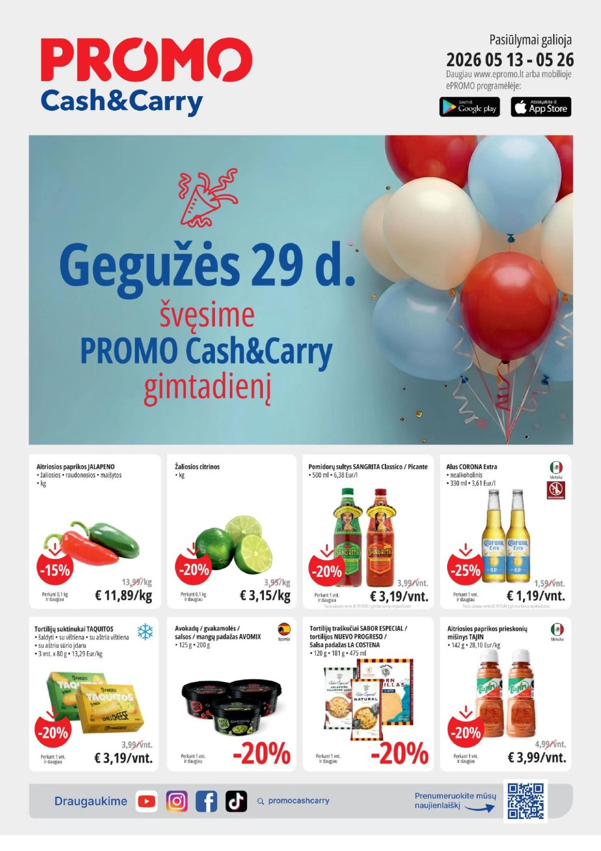 PROMO Cash&Carry (2026 05 13 - 2026 05 26) | 1