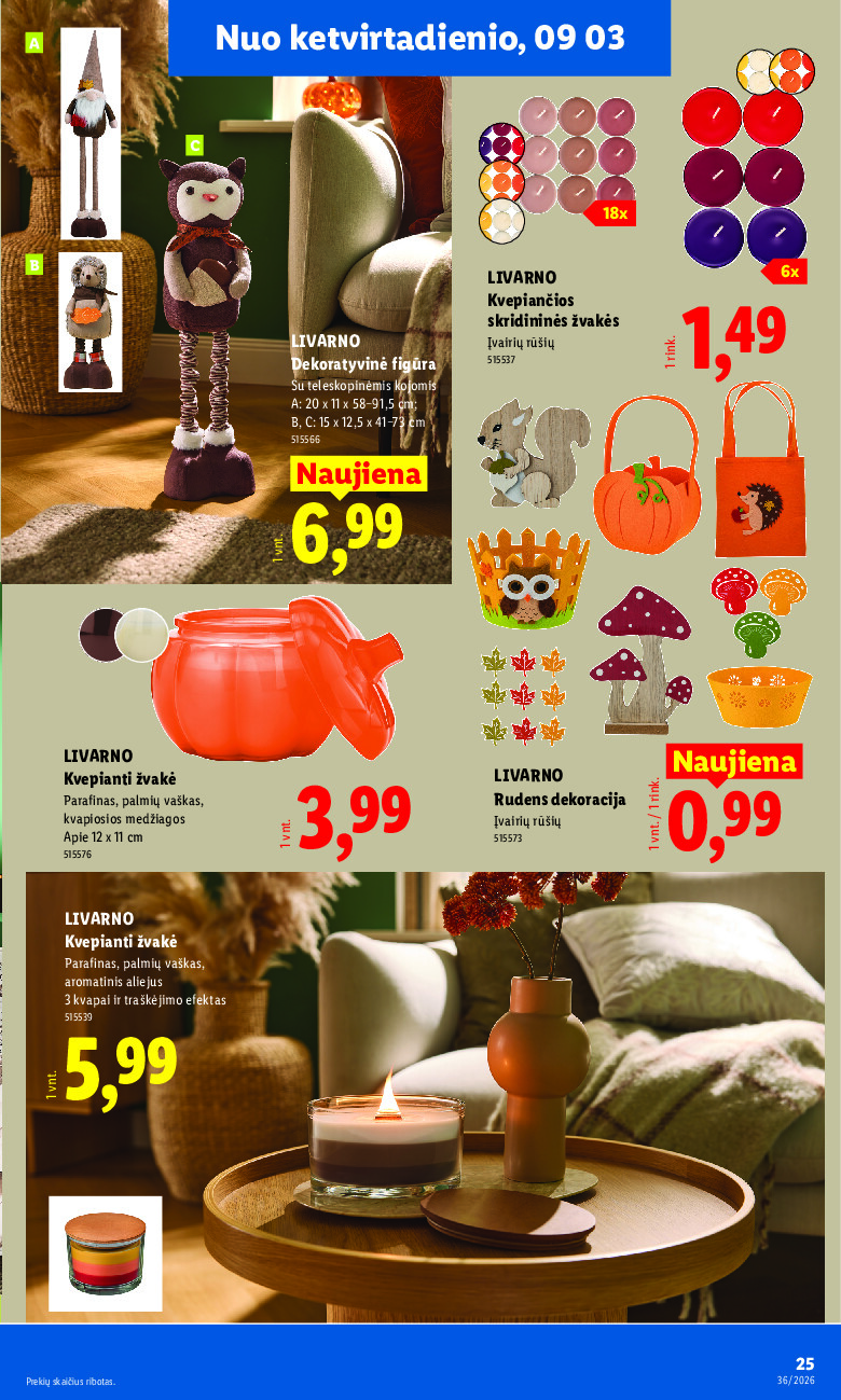 NE MAISTO PREKIŲ PASIŪLYMAI (2026-08-31 - 2026-09-06) | 25