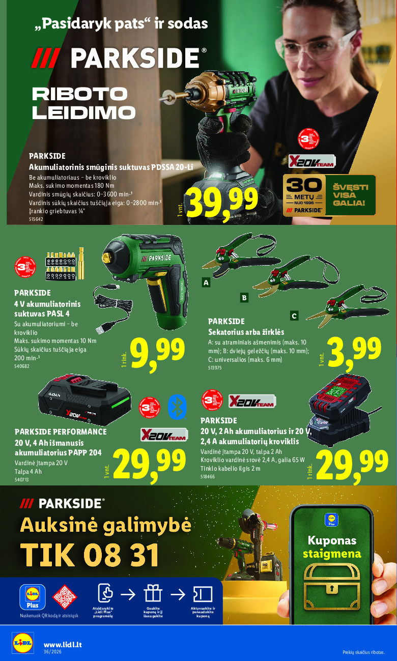 NE MAISTO PREKIŲ PASIŪLYMAI (2026-08-31 - 2026-09-06) | 6