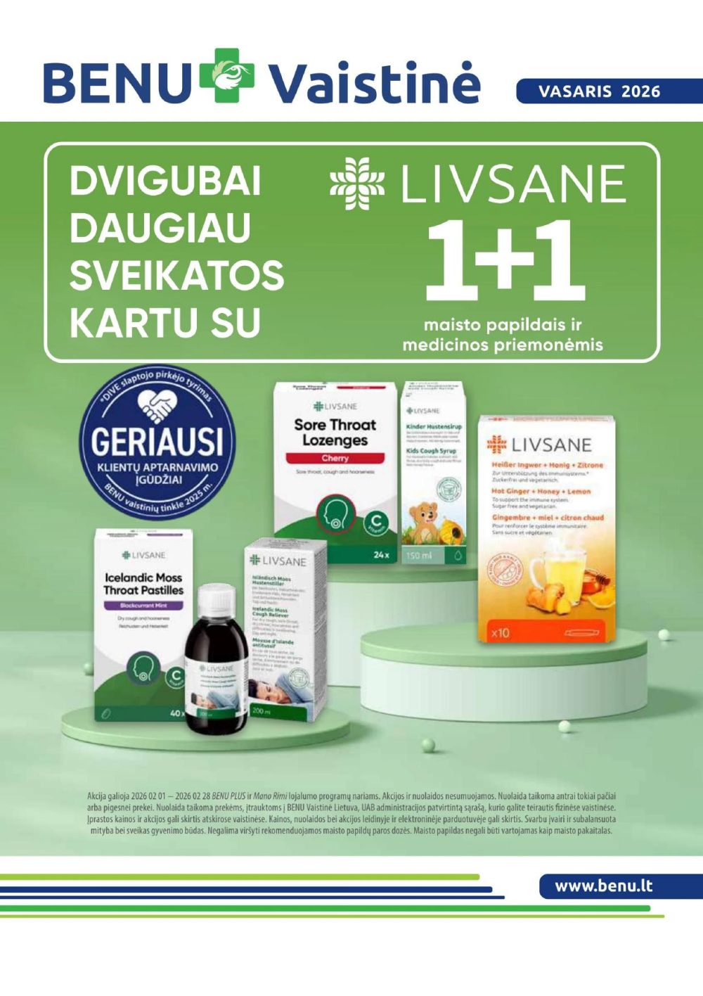 BENU VAISTINĖ (2026 02 01 - 2026 02 28) | 1