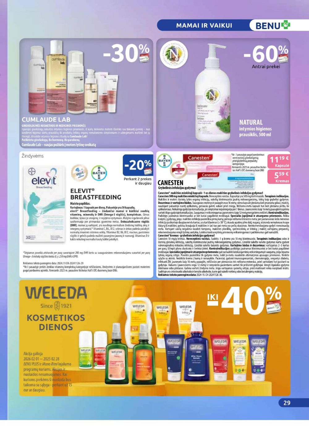 BENU VAISTINĖ (2026 02 01 - 2026 02 28) | 29