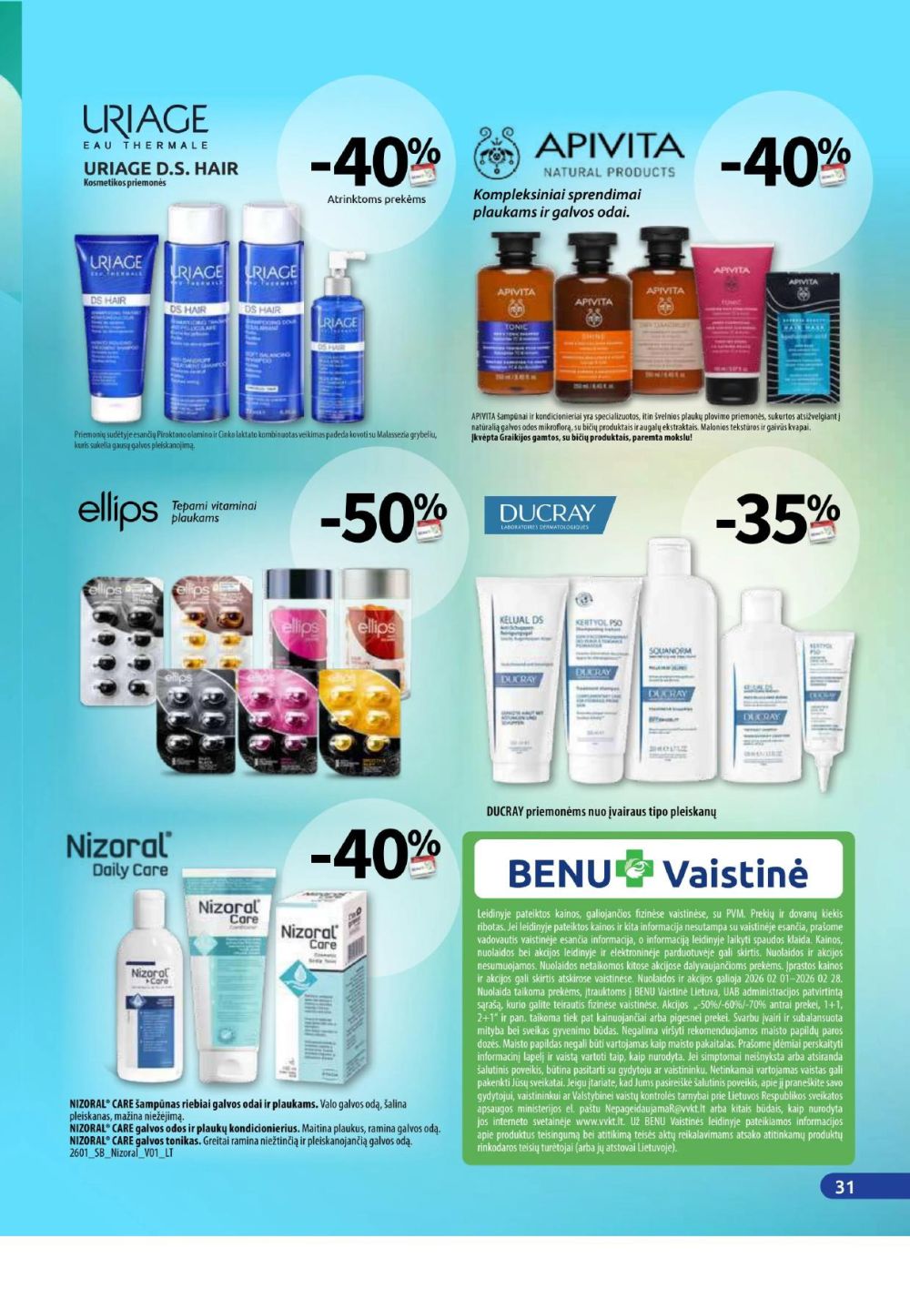 BENU VAISTINĖ (2026 02 01 - 2026 02 28) | 31