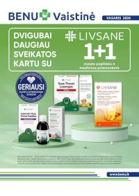 BENU VAISTINĖ (2026 02 01 - 2026 02 28)