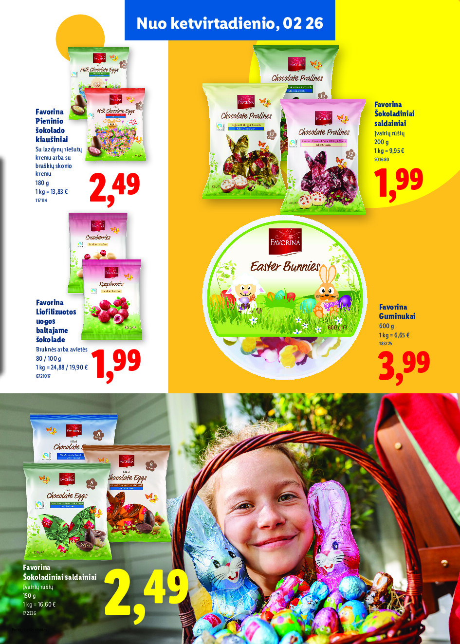 Velykos, pilnos džiaugsmo (2026-02-23 - 2026-04-06) | 25