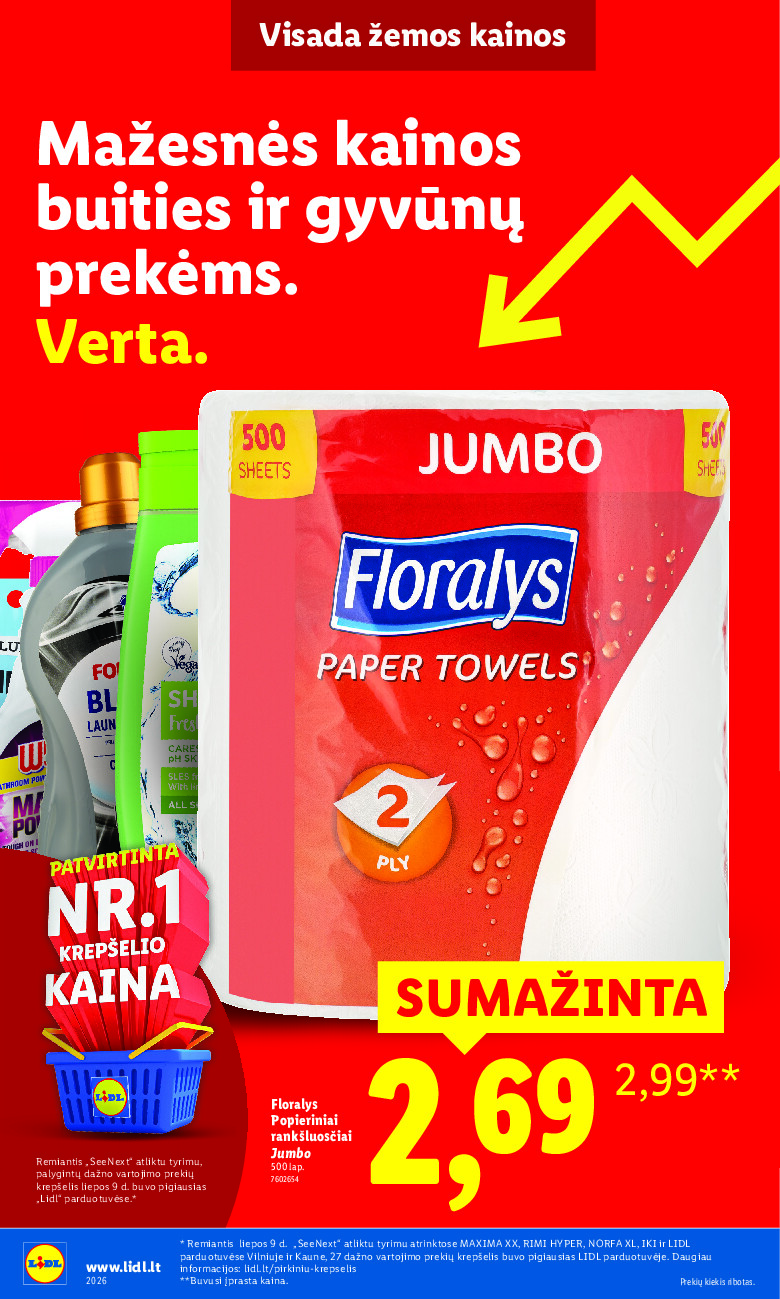 Nr. 1 pažadas Jums (2026-08-17 - 2026-10-04) | 14