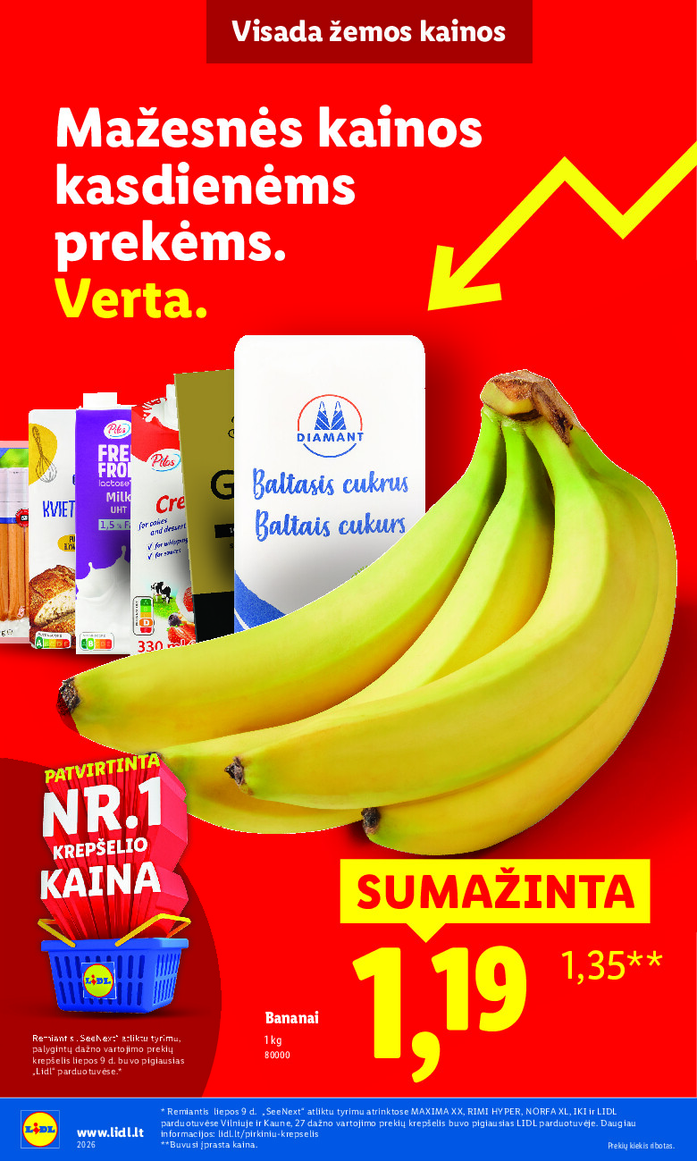 Nr. 1 pažadas Jums (2026-08-17 - 2026-10-04) | 10