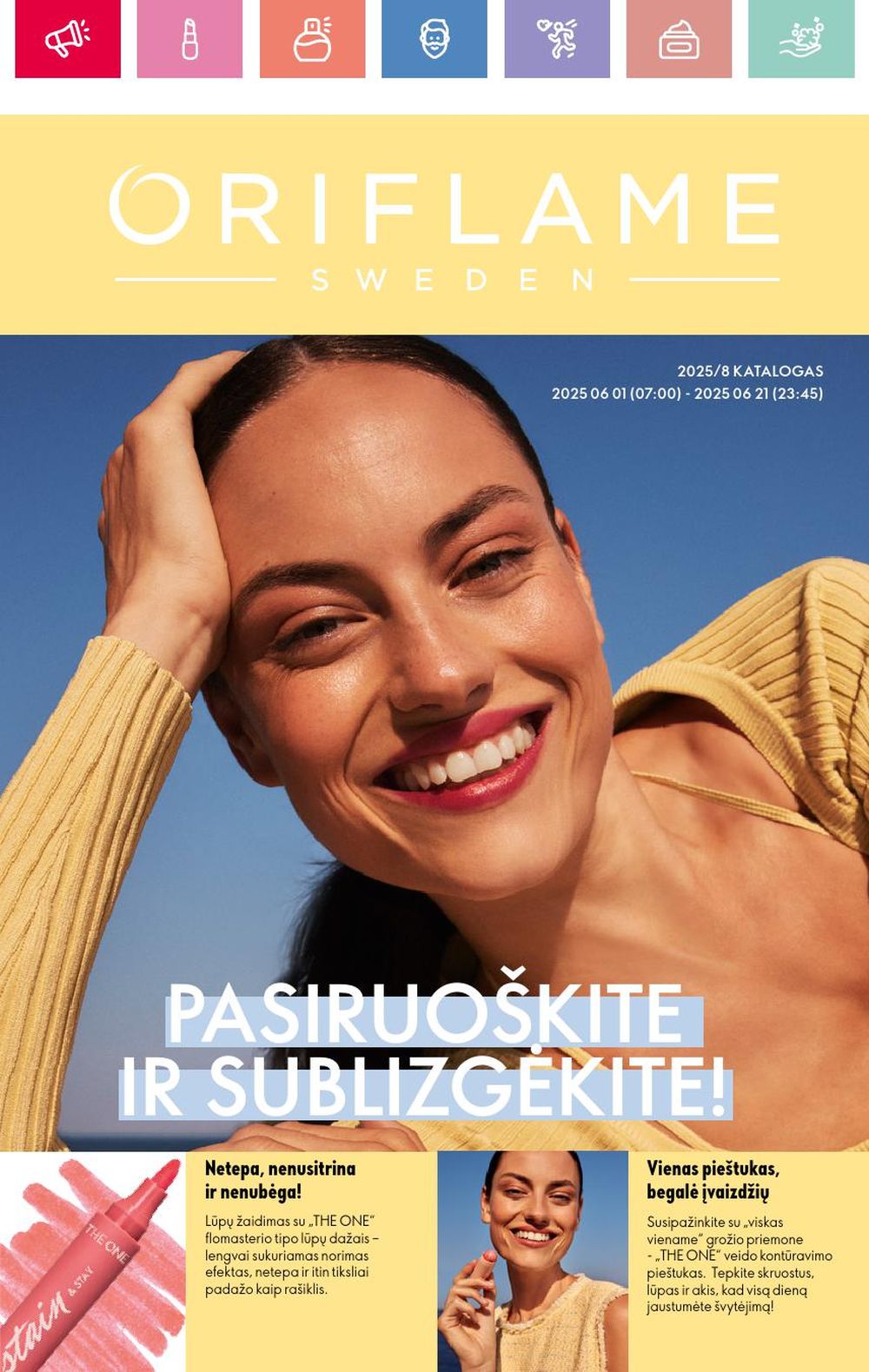 ORIFLAME - Katalogas (2025 06 01 - 2025 06 21) | 1