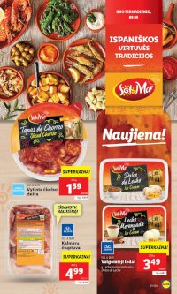 LIDL - Ispaniškos virtuvės tradicijos (2024 09 09 - 2024 09 15)