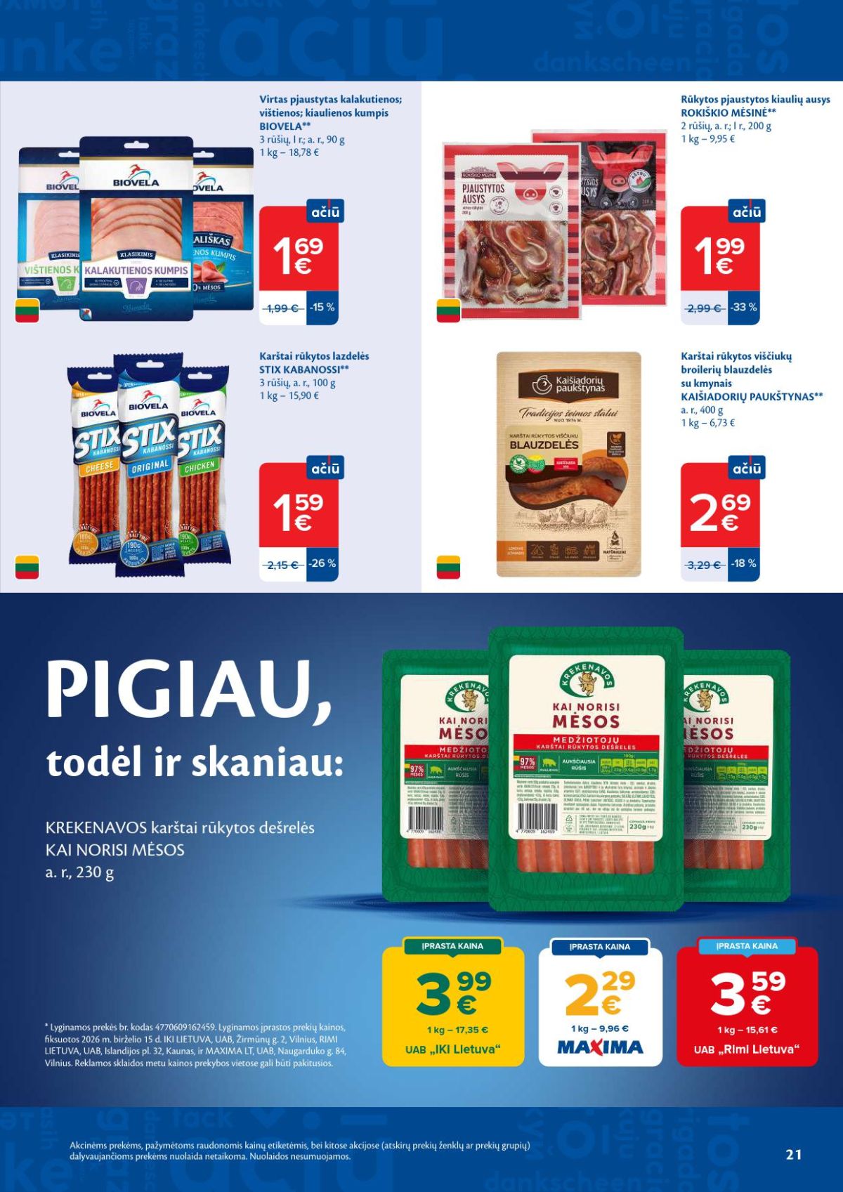 MAXIMA - Kaininis leidinys Nr.26 (2026 06 23 - 2026 06 29) | 11