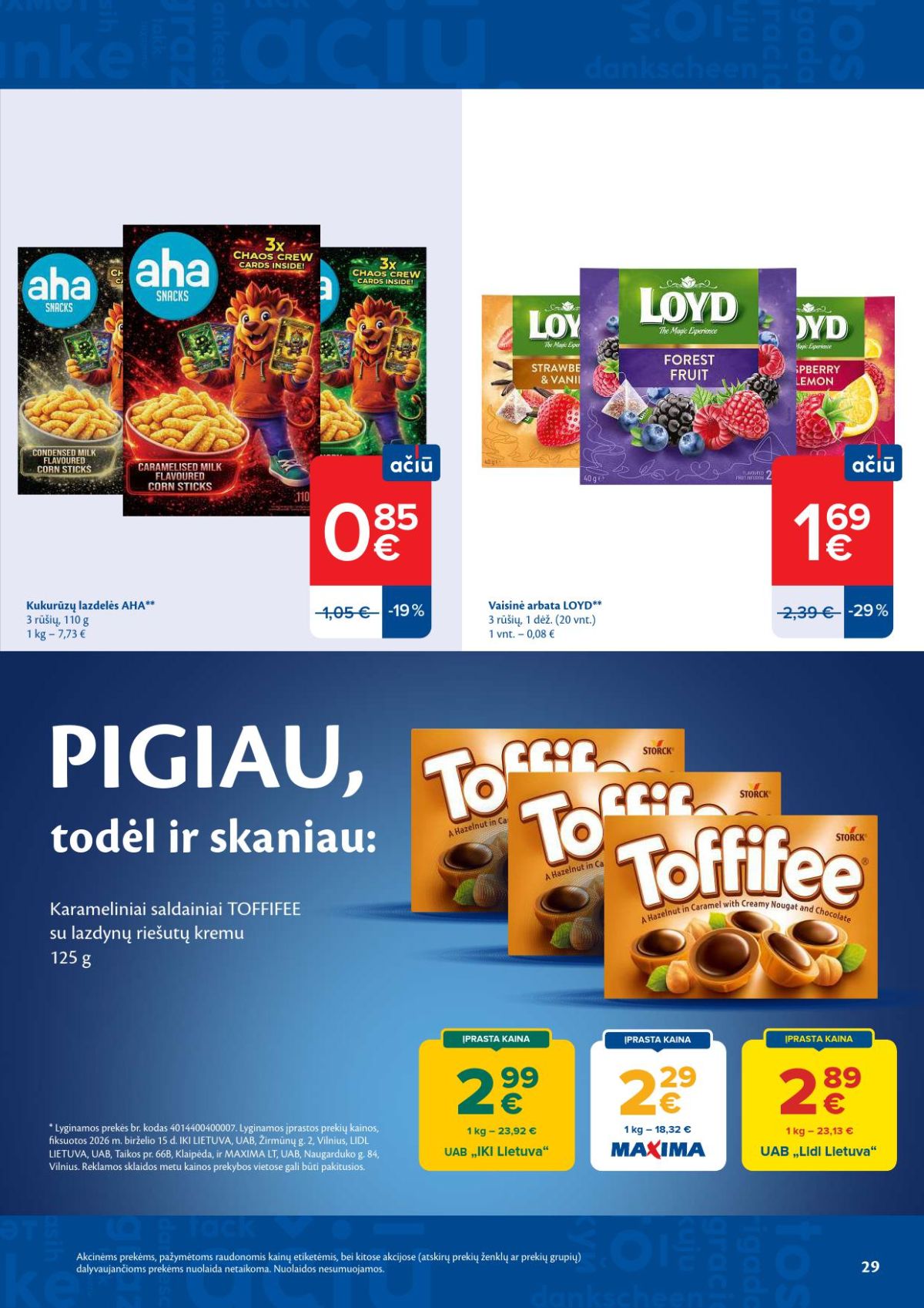 MAXIMA - Kaininis leidinys Nr.26 (2026 06 23 - 2026 06 29) | 15