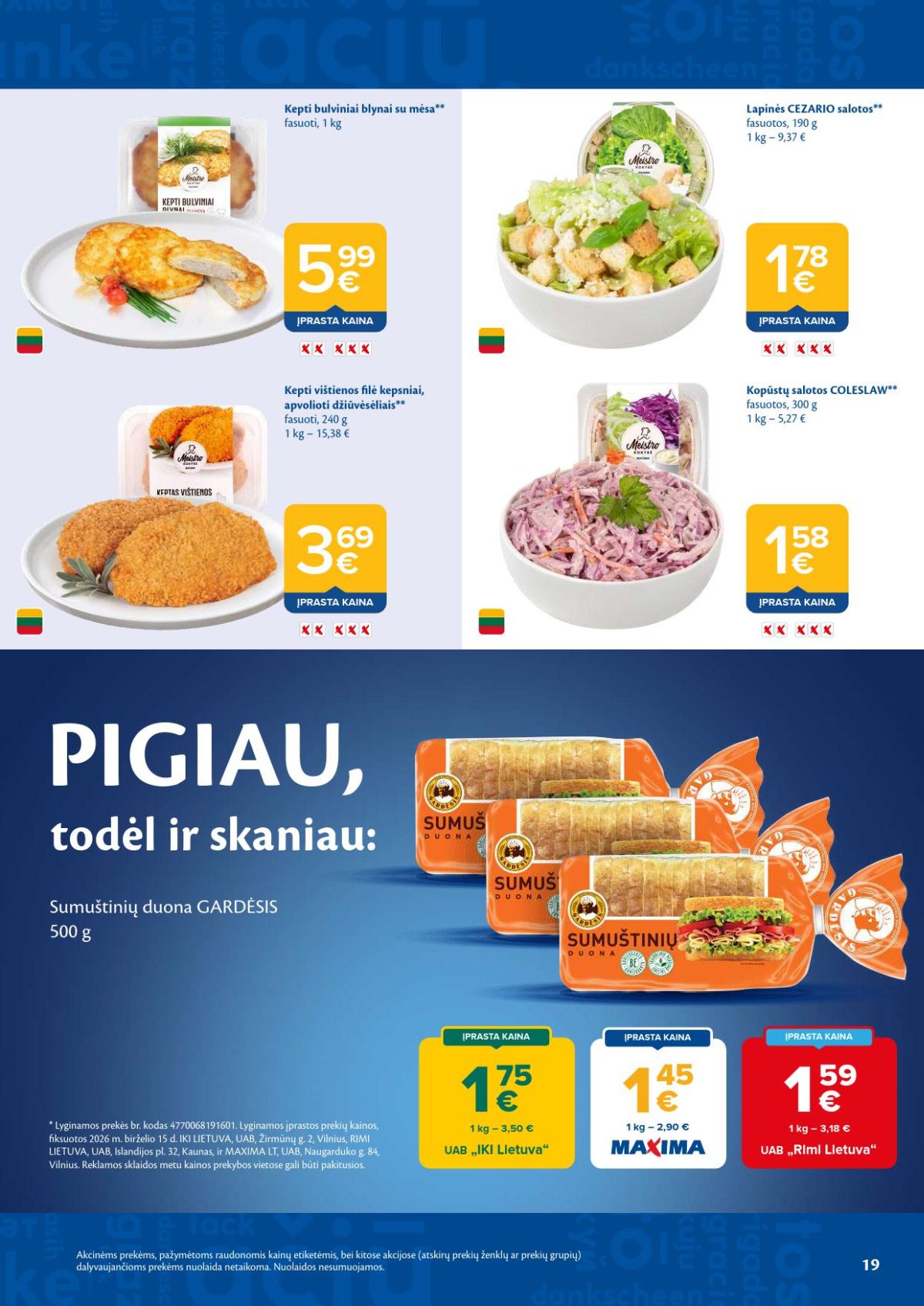 MAXIMA - Kaininis leidinys Nr.26 (2026 06 23 - 2026 06 29) | 10