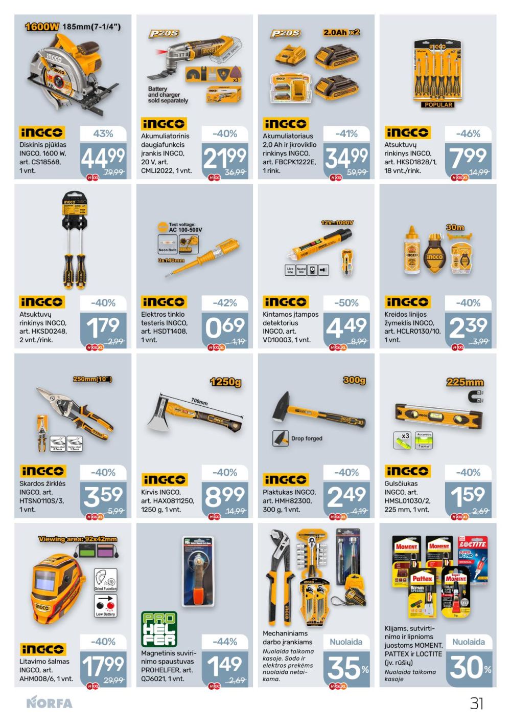 NORFA - Leidinys Nr.24 (2025 11 13 - 2025 11 26) | 31