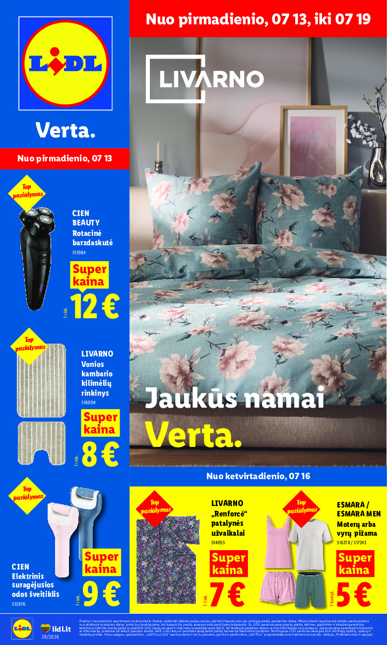 NE MAISTO PREKIŲ PASIŪLYMAI (2026-07-13 - 2026-07-19) | 1