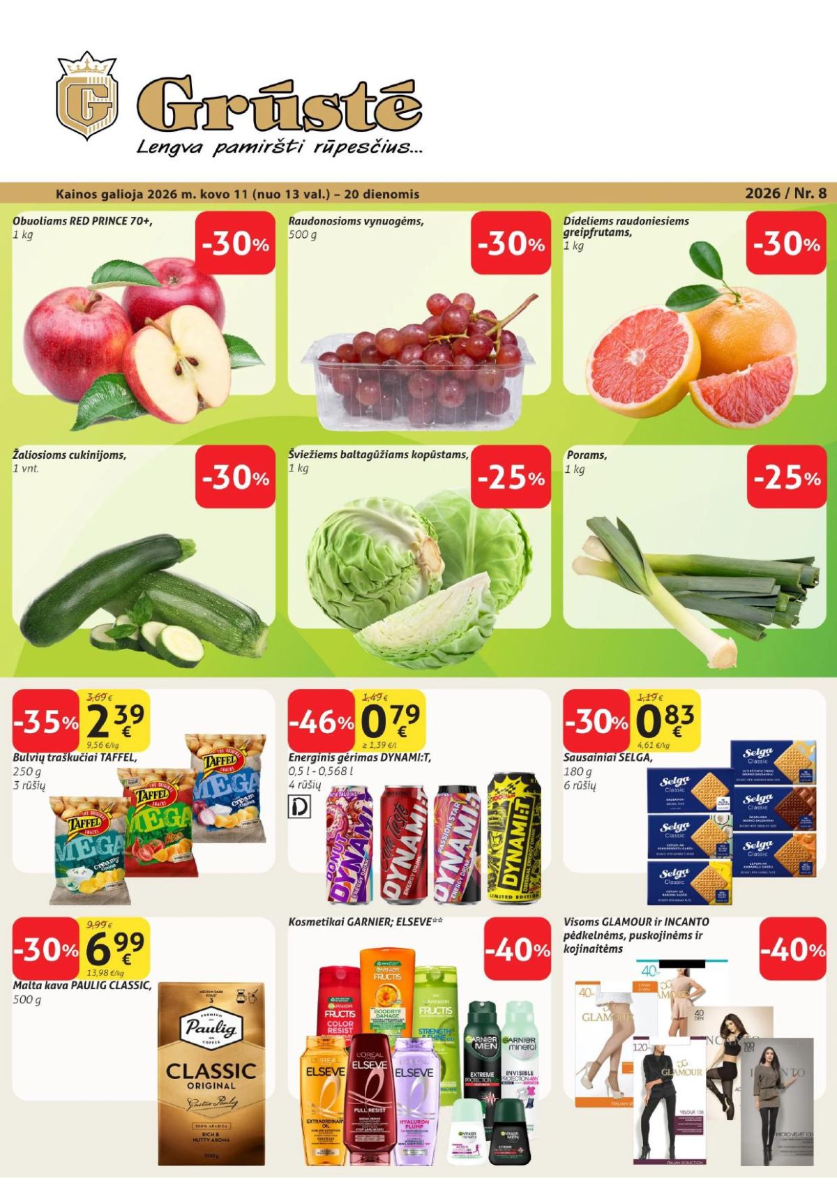 GRŪSTĖ - Leidinys Nr.8 (2026 03 11 - 2026 03 20) | 1