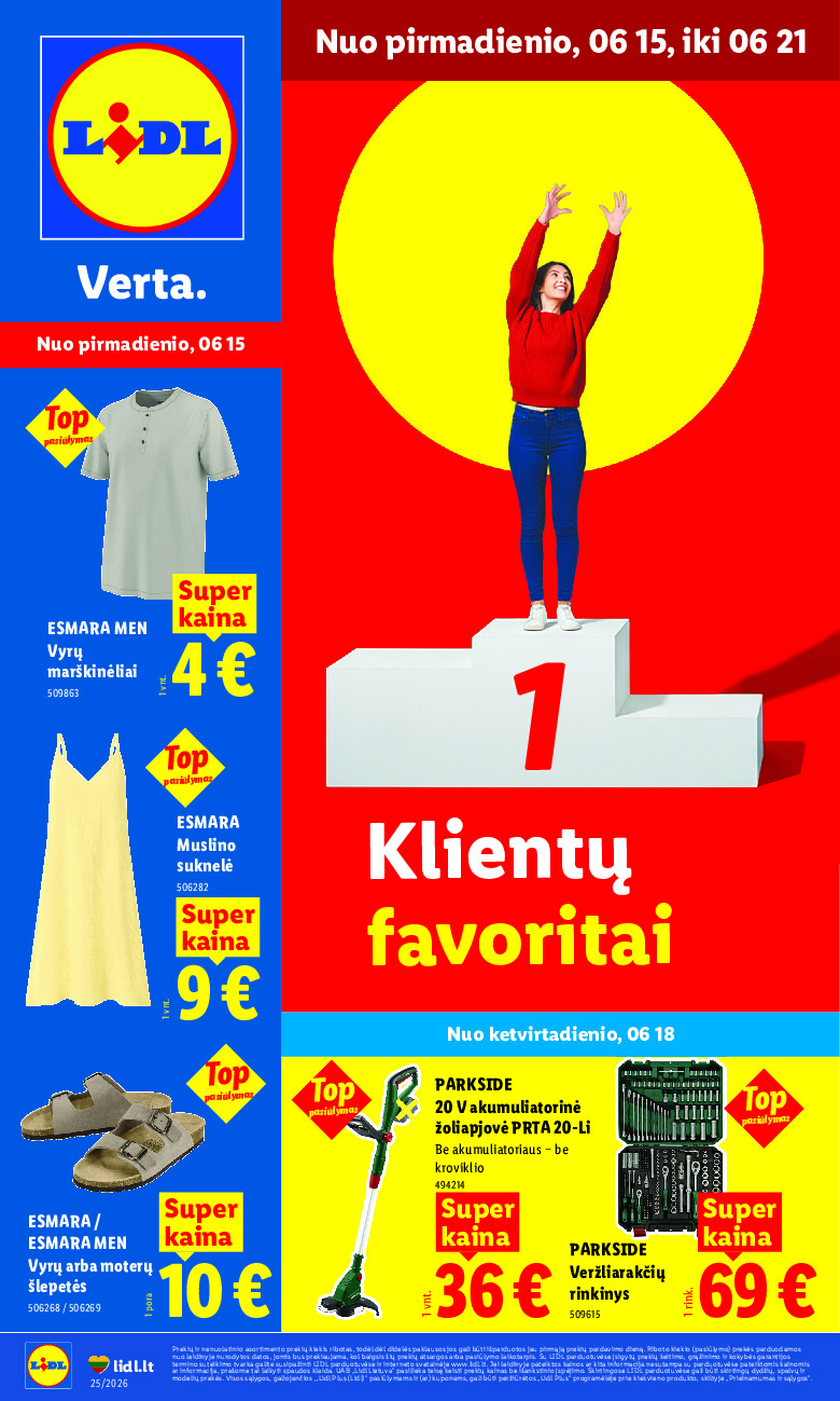 NE MAISTO PREKIŲ PASIŪLYMAI (2026-06-15 - 2026-06-21) | 1