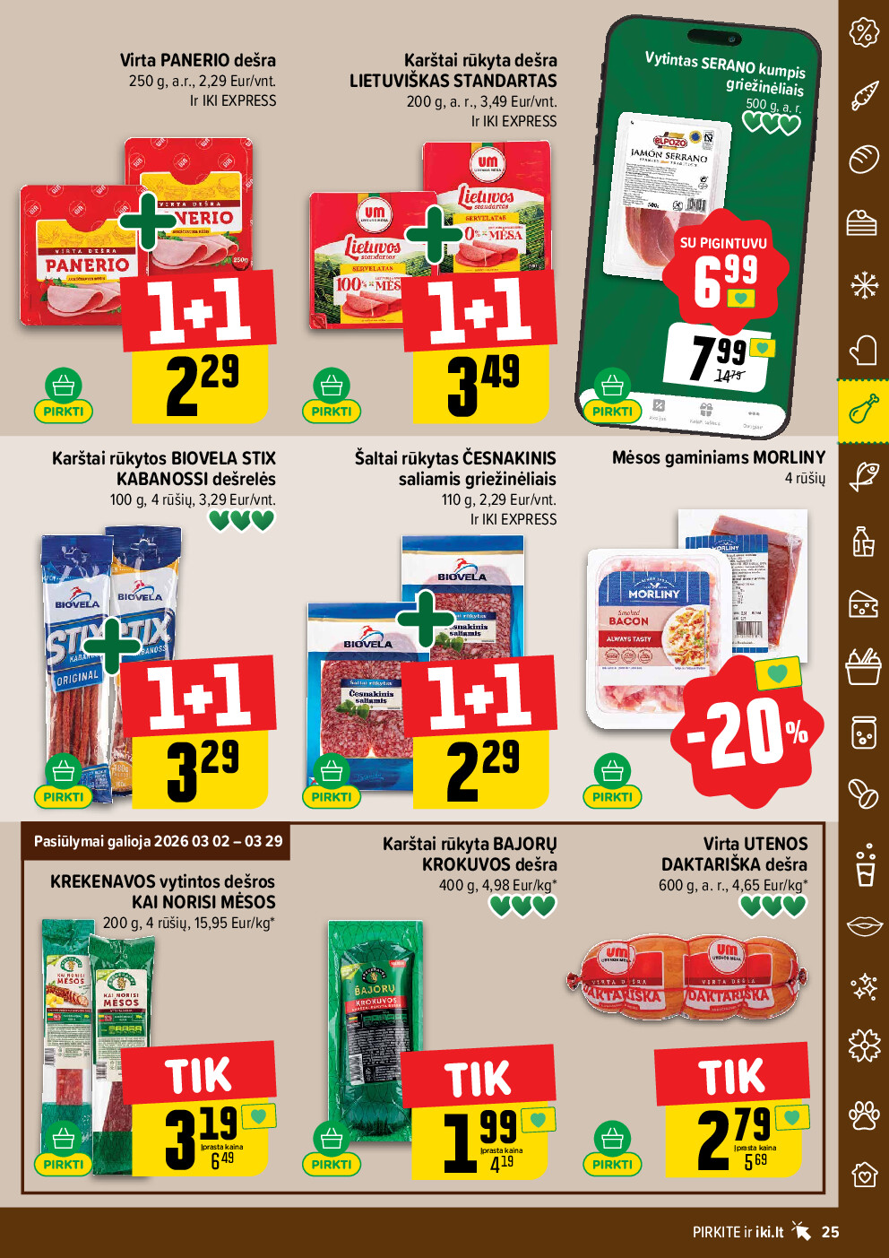 IKI Kaininis leidinys Nr. 11 (2026-03-09 - 2026-03-15) | 25