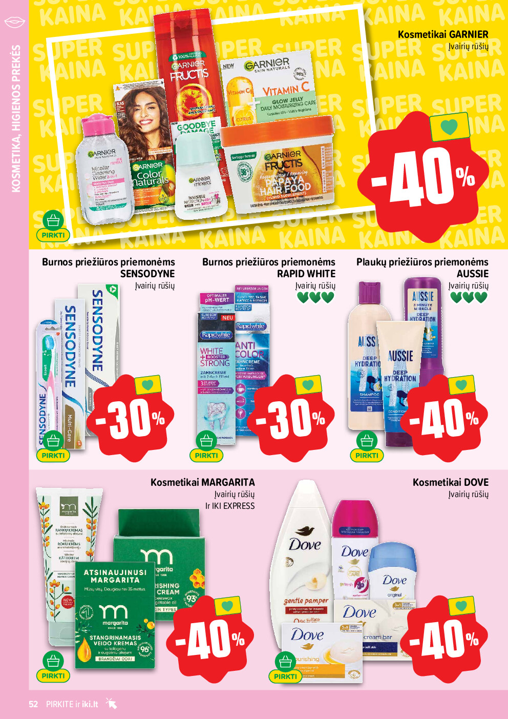 IKI Kaininis leidinys Nr. 11 (2026-03-09 - 2026-03-15) | 52