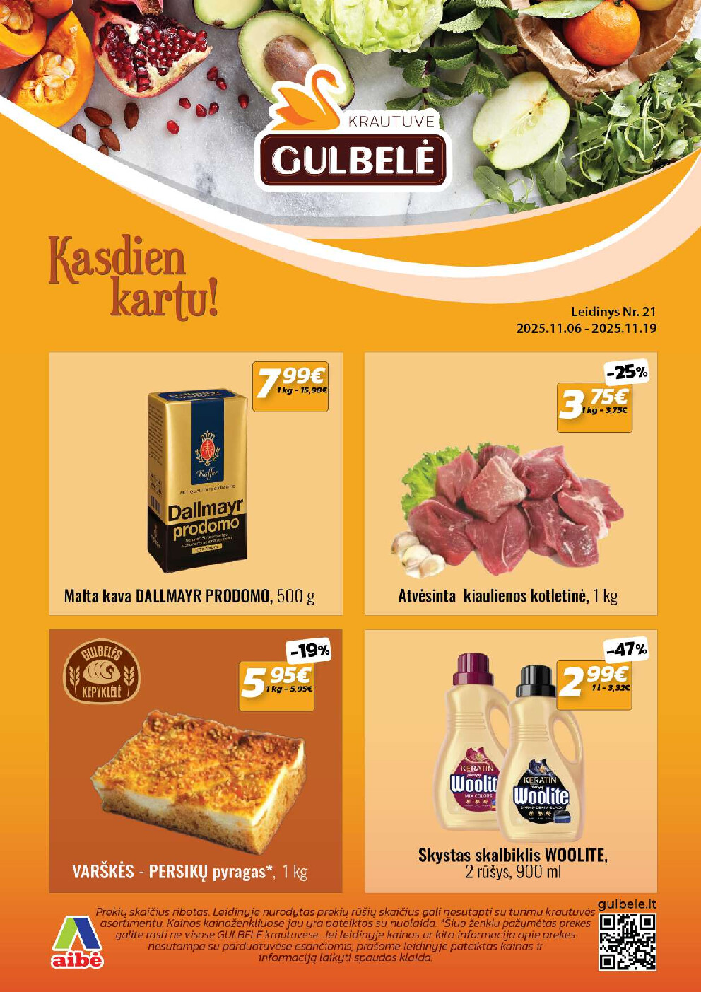 Gulbelės leidinys Nr. 21 (2025-11-06 - 2025-11-19) | 1