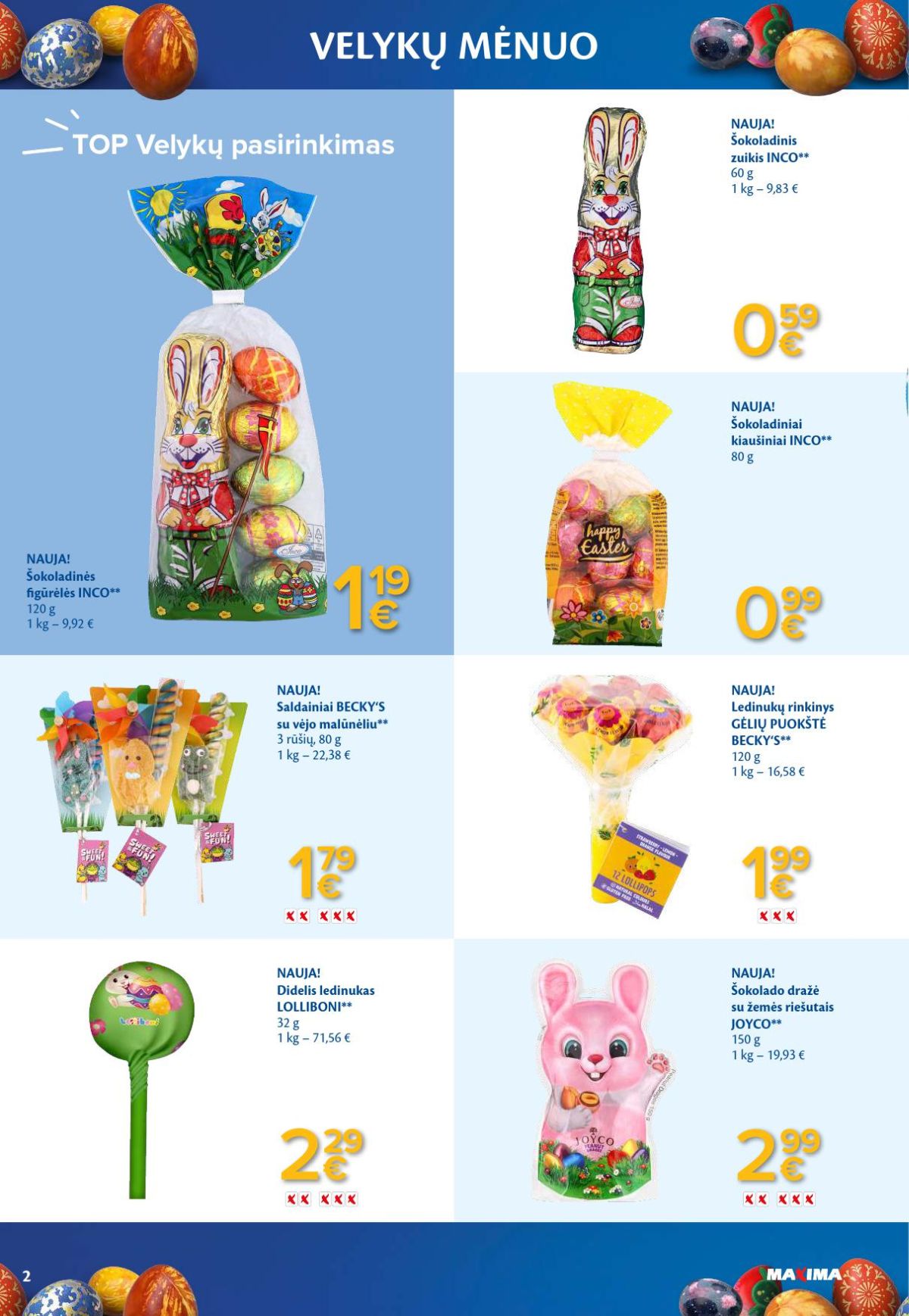 MAXIMA - Velykų mėnuo (2026 03 10 - 2026 04 06) | 2